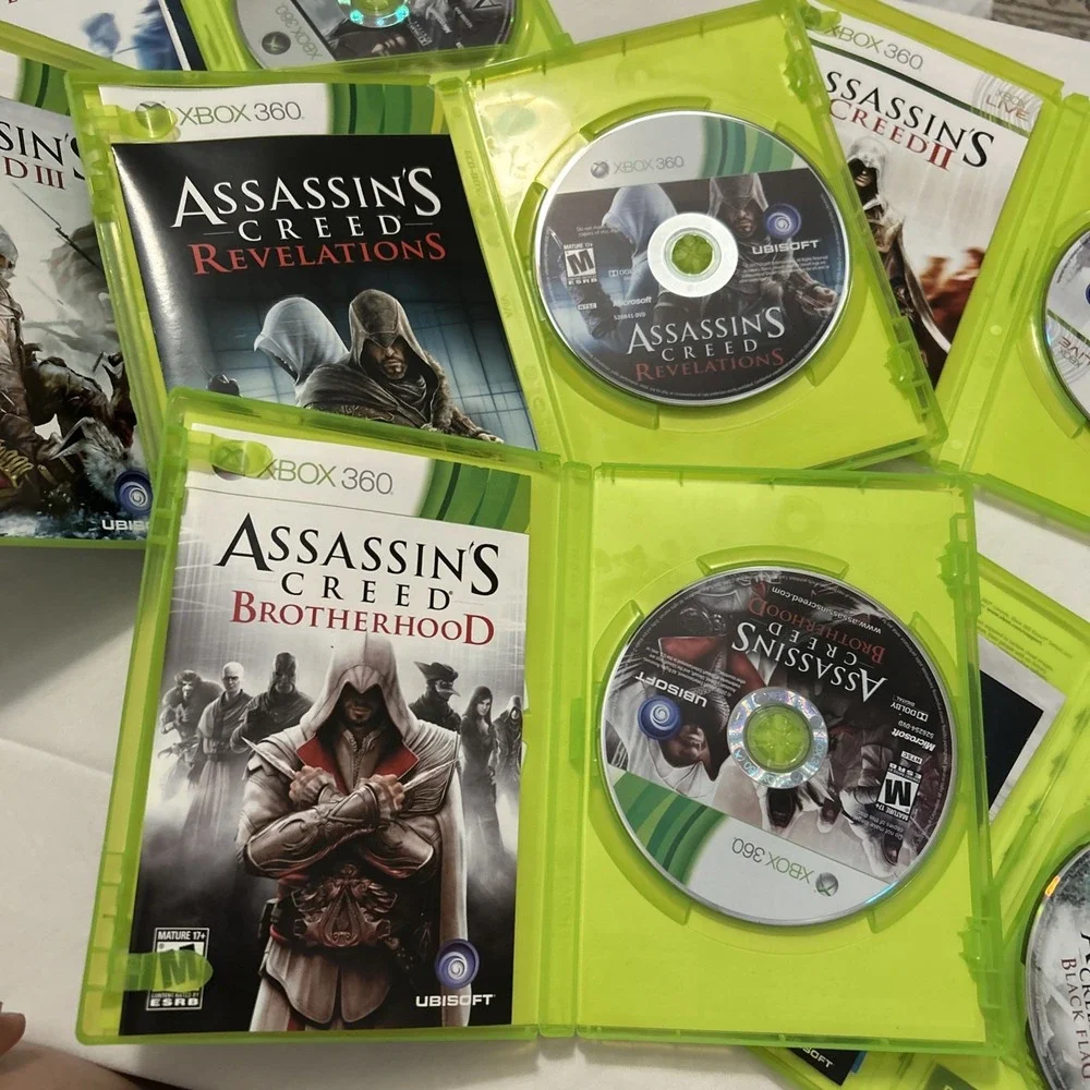 Assassin's Creed Xbox 360 Bundle (Lot of 6) 5 are CIB